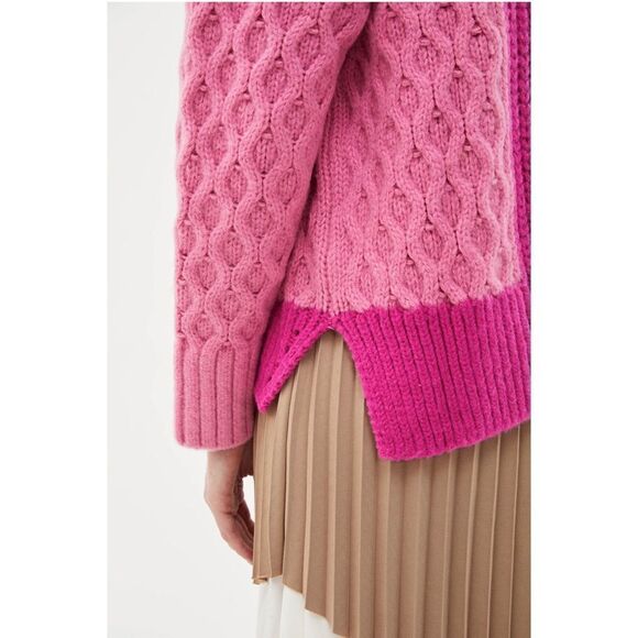 Andersson Bell Alto Wool blend contrast sweater - Picture 8 of 11